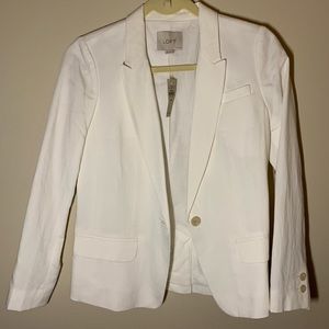 NWT White Loft Blazer